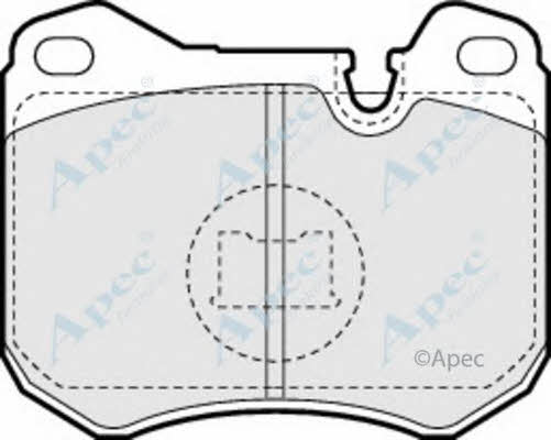 APEC braking PAD565 Brake Pad Set, disc brake PAD565
