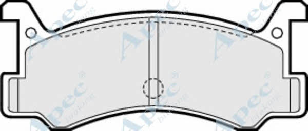 APEC braking PAD579 Brake Pad Set, disc brake PAD579