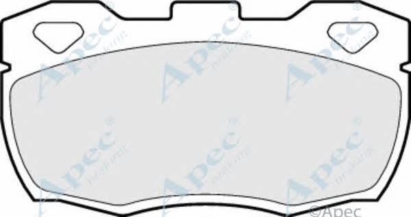 APEC braking PAD591 Brake Pad Set, disc brake PAD591