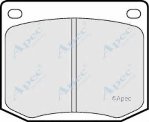APEC braking PAD595 Brake Pad Set, disc brake PAD595