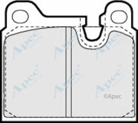 APEC braking PAD623 Brake Pad Set, disc brake PAD623