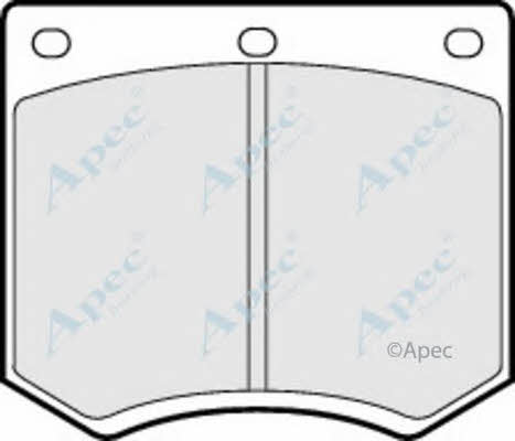 APEC braking PAD626 Brake Pad Set, disc brake PAD626