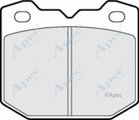 APEC braking PAD628 Brake Pad Set, disc brake PAD628