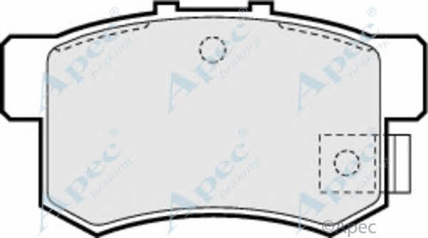 APEC braking PAD680 Brake Pad Set, disc brake PAD680