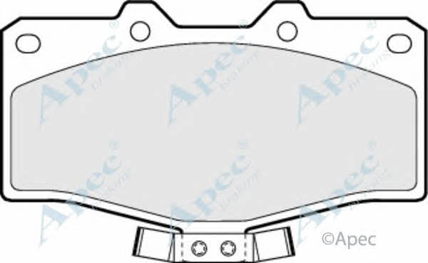 APEC braking PAD696 Brake Pad Set, disc brake PAD696