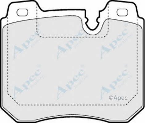 APEC braking PAD788 Brake Pad Set, disc brake PAD788