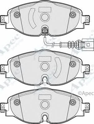 APEC braking PAD1902 Brake Pad Set, disc brake PAD1902