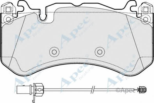 APEC braking PAD1926 Brake Pad Set, disc brake PAD1926