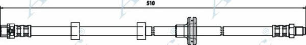 APEC braking HOS3682 Brake Hose HOS3682