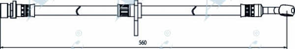 APEC braking HOS3991 Brake Hose HOS3991