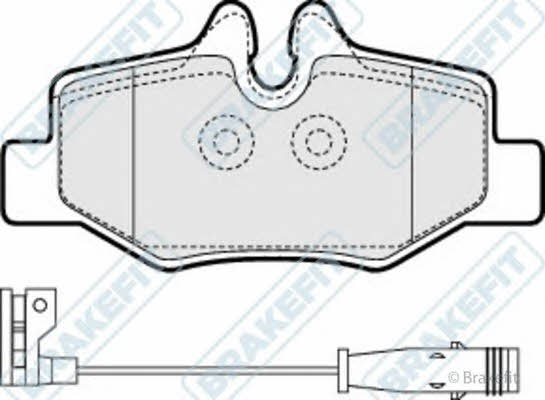 APEC braking PD3106 Brake Pad Set, disc brake PD3106