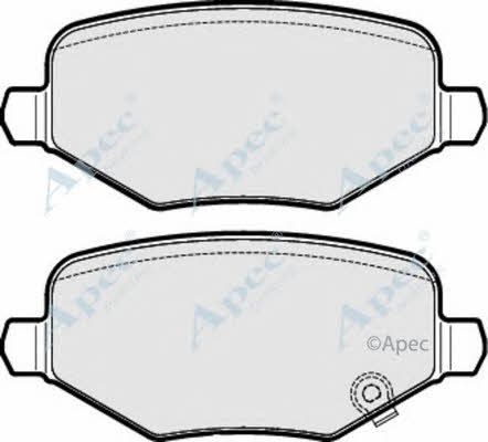 APEC braking PAD2016 Brake Pad Set, disc brake PAD2016