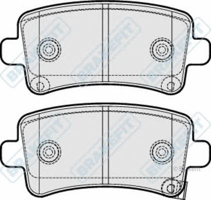 APEC braking PD3258 Brake Pad Set, disc brake PD3258