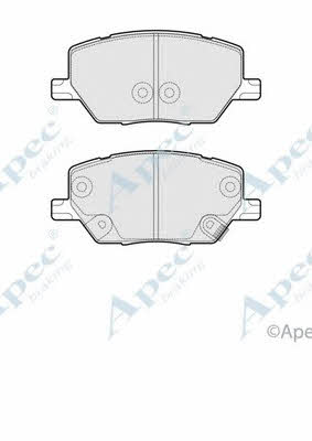 APEC braking PAD2065 Brake Pad Set, disc brake PAD2065
