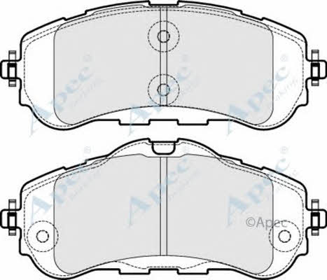 APEC braking PAD1971 Brake Pad Set, disc brake PAD1971