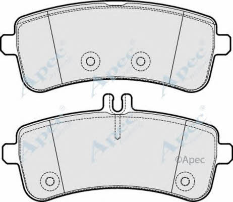 APEC braking PAD2023 Brake Pad Set, disc brake PAD2023