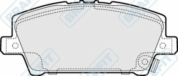 APEC braking PD3302 Brake Pad Set, disc brake PD3302