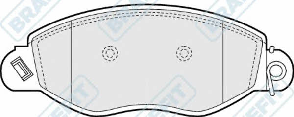 APEC braking PD3051 Brake Pad Set, disc brake PD3051