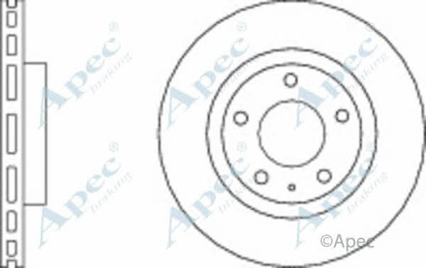 APEC braking DSK3079 Brake disc DSK3079