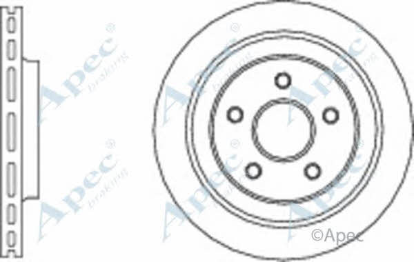 APEC braking DSK3022 Brake disc DSK3022