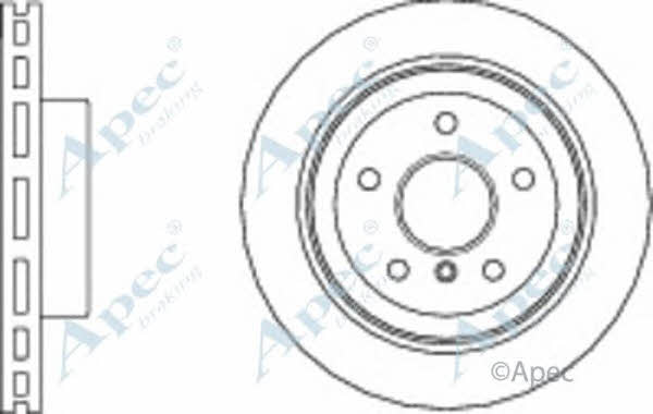 APEC braking DSK3064 Brake disc DSK3064