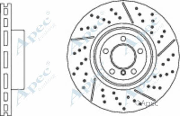 APEC braking DSK3106 Brake disc DSK3106