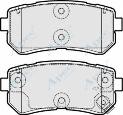 APEC braking PAD1955 Brake Pad Set, disc brake PAD1955