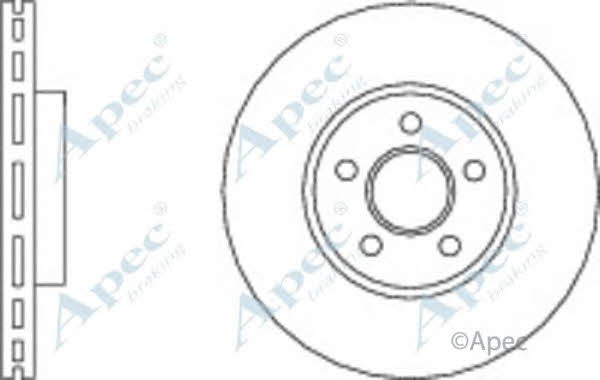 APEC braking DSK2832 Brake disc DSK2832