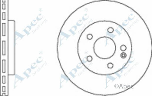 APEC braking DSK2266 Brake disc DSK2266