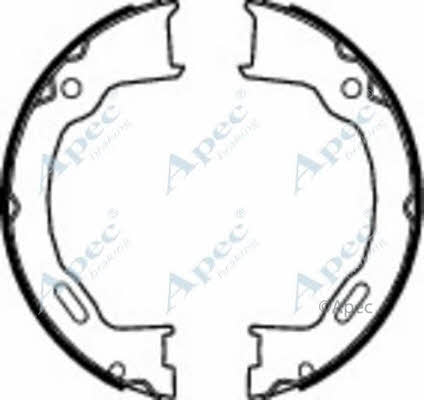 APEC braking SHU715 Parking brake shoes SHU715