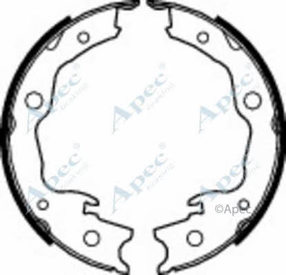 APEC braking SHU727 Parking brake shoes SHU727