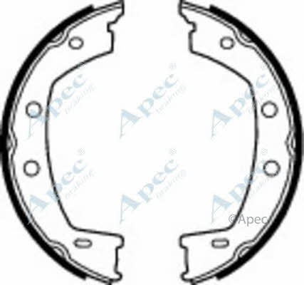 APEC braking SHU739 Parking brake shoes SHU739