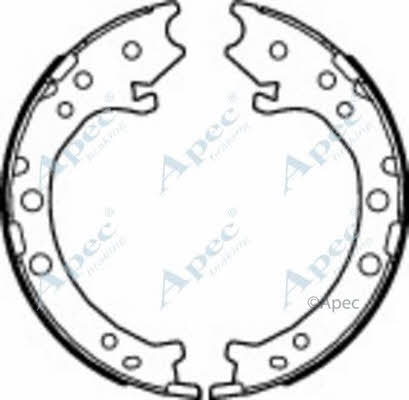 APEC braking SHU762 Parking brake shoes SHU762