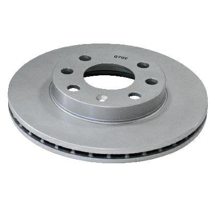 ASAM 50037 Front brake disc ventilated 50037
