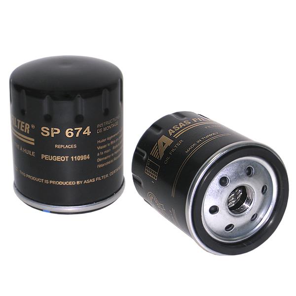 Asas SP674 Oil Filter SP674