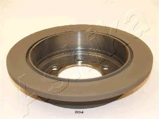 Ashika 61-00-004 Rear brake disc, non-ventilated 6100004