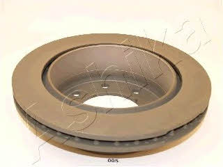 Ashika 61-00-005 Rear ventilated brake disc 6100005