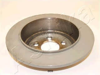 Ashika 61-00-008 Rear brake disc, non-ventilated 6100008