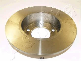 Ashika 61-01-102 Rear brake disc, non-ventilated 6101102