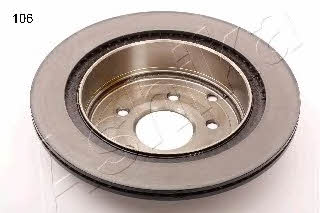 Ashika 61-01-106 Rear ventilated brake disc 6101106