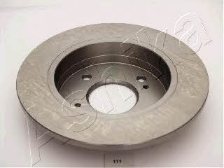 Ashika 61-01-111 Rear brake disc, non-ventilated 6101111