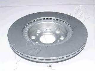 Ashika 61-02-220 Rear ventilated brake disc 6102220