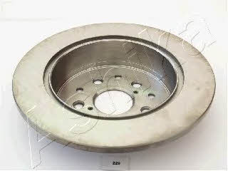 Ashika 61-02-229 Rear brake disc, non-ventilated 6102229