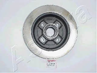Ashika 61-04-401 Rear brake disc, non-ventilated 6104401