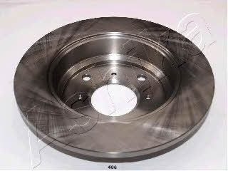 Ashika 61-04-406 Rear brake disc, non-ventilated 6104406