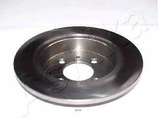 Ashika 61-05-514 Rear brake disc, non-ventilated 6105514