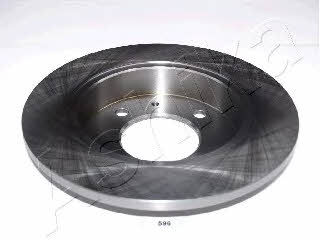 Ashika 61-05-596 Rear brake disc, non-ventilated 6105596