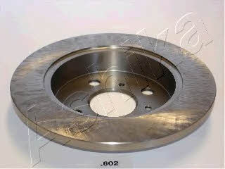 Ashika 61-06-602 Rear brake disc, non-ventilated 6106602