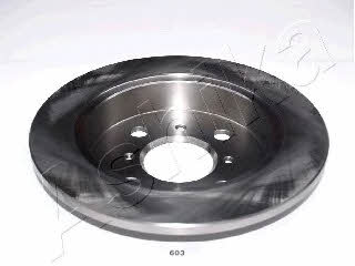 Ashika 61-06-603 Rear brake disc, non-ventilated 6106603