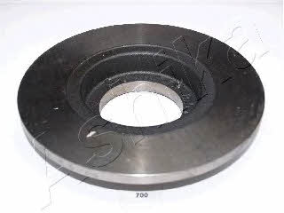 Ashika 61-07-700 Rear brake disc, non-ventilated 6107700